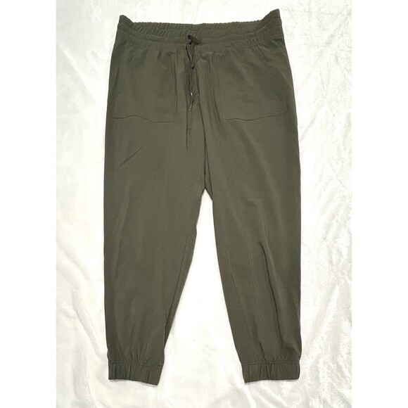 Marmot Avision Jogger Pants Stretch with Pockets Olive Green Women's Size XL - Picture 1 of 7